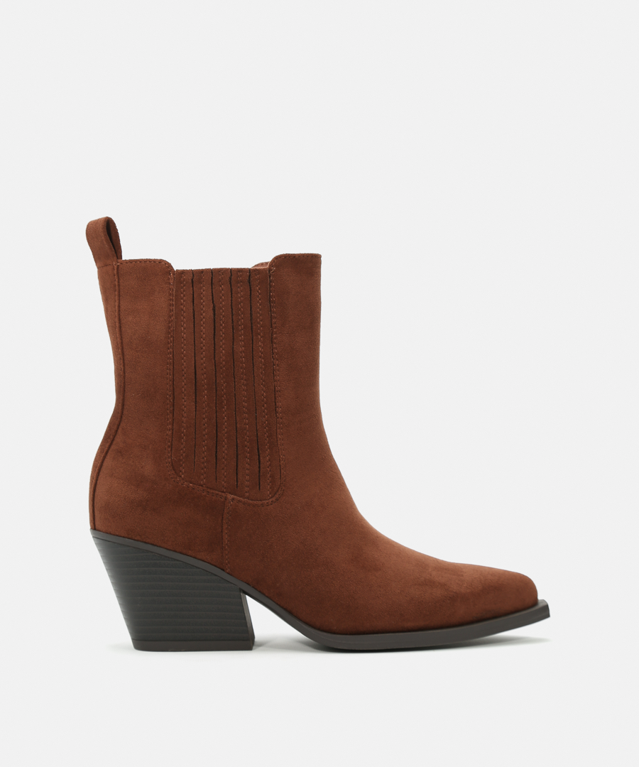 Botines tacón cowboy image number null